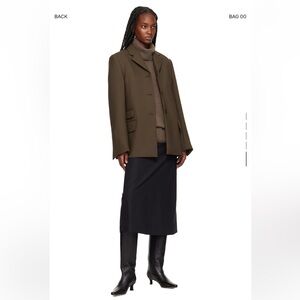 BNWT BY FAR Black Kitten Stevie 42 Tall Boot - size 36